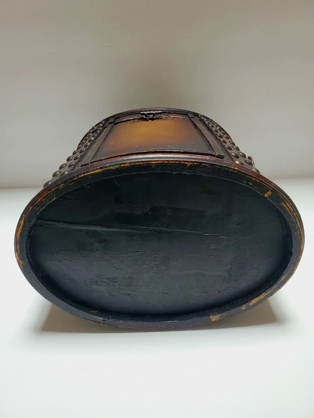 Vintage-Style Decorative Wooden Wine Bottle Holder/Carrier Case